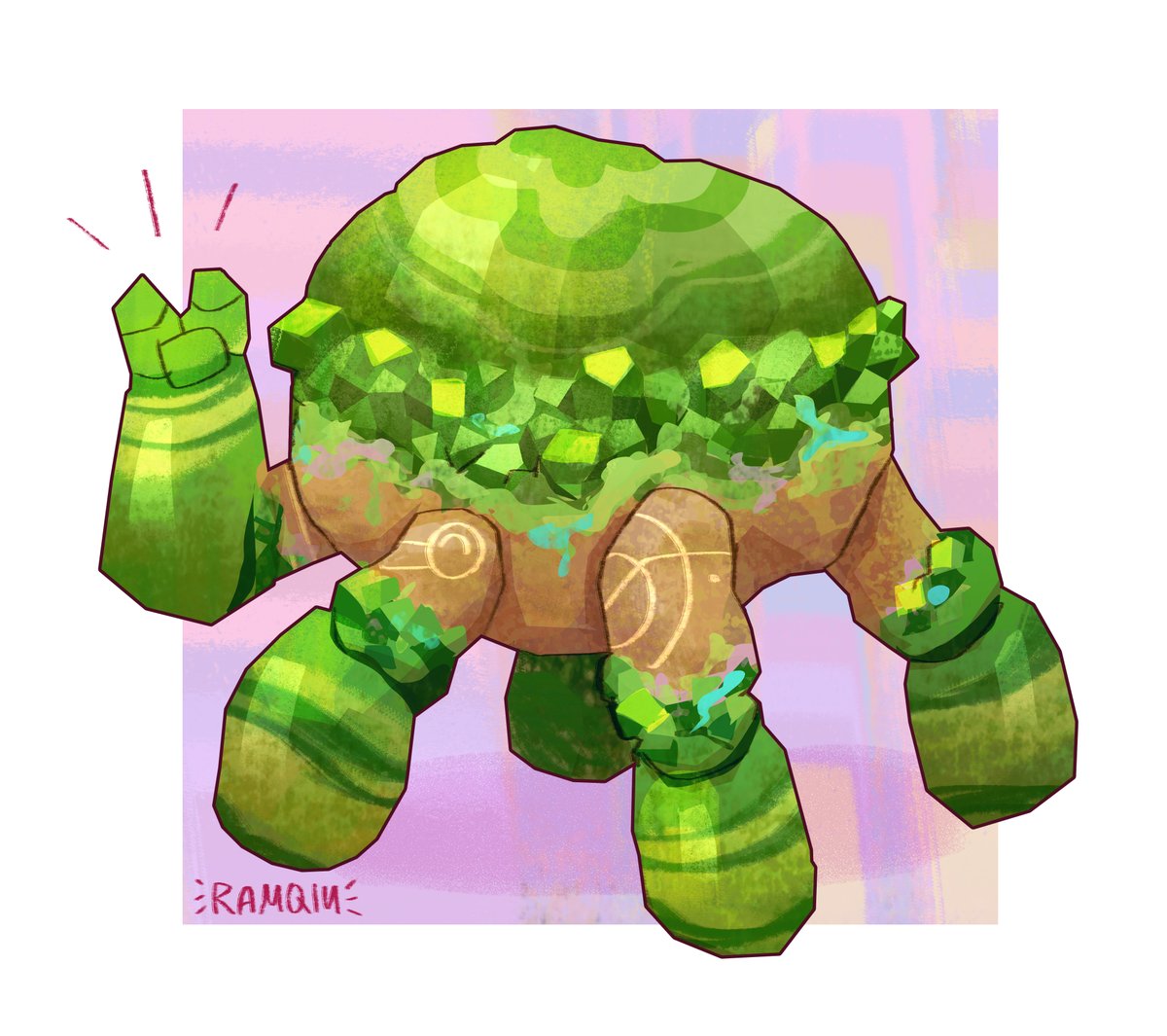 ramqiu's tweet photo. eridian artfight attacks for today https://t.co/S16JsDpOm9