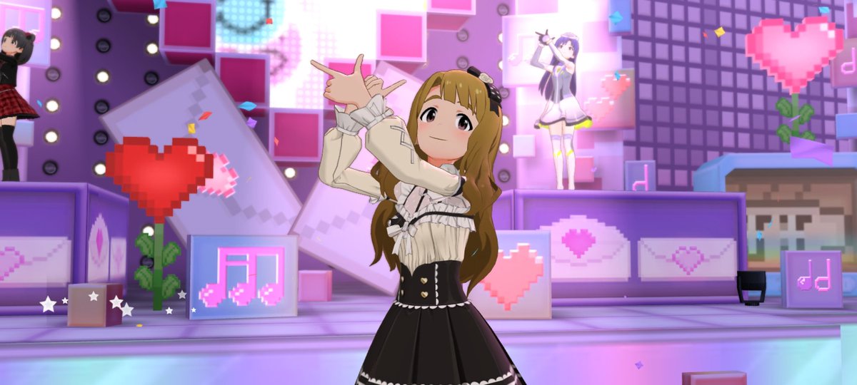 kuni_MLive's tweet photo. おはようございます！
デイリー楽曲は「ENTER→PLEASURE」でした(*^^*)
#ミリシタスクショ朝の1枚 https://t.co/xFWfuqTVG0