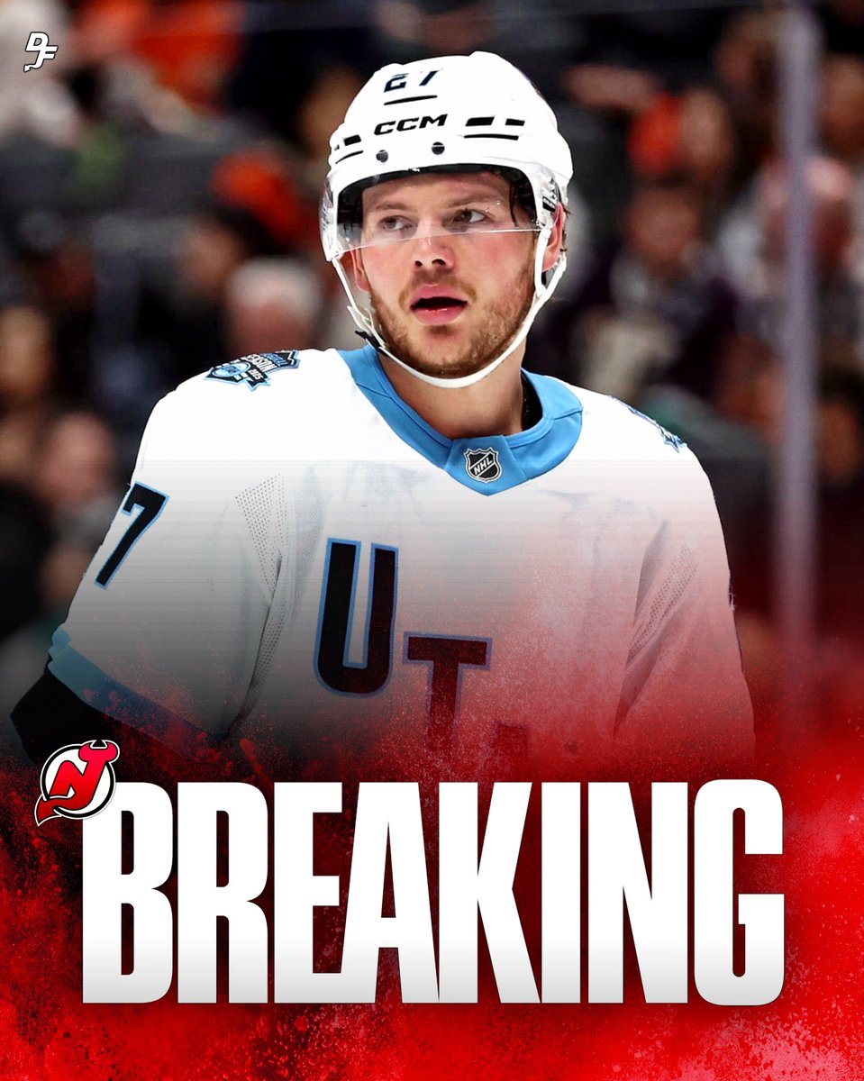 devilsfanatics's tweet photo. Love this by Sunny Mehta. 

Hayton is a solid two-way center. He has offensive upside and is good in the faceoff circle. He’s still fairly young at 26 years old.

The ball is in your court @utahmammoth 👀 https://t.co/JzOWpGlMoL