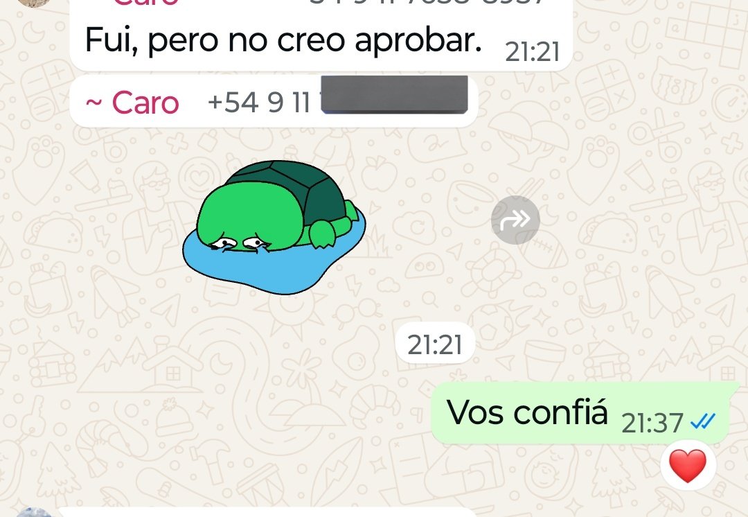 aracelildr's tweet photo. le dije que confíe y se sacó un 2 https://t.co/GEm1fxfat3