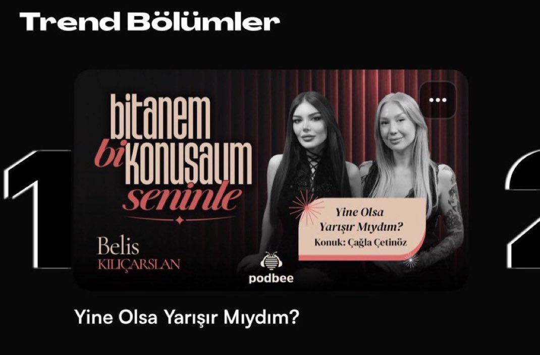 MirBel2428's tweet photo. Our Diva is always the champion, in first place👑✨😍Gurur duyoruz seninle🫶🏻 https://t.co/qD29sYtIWw