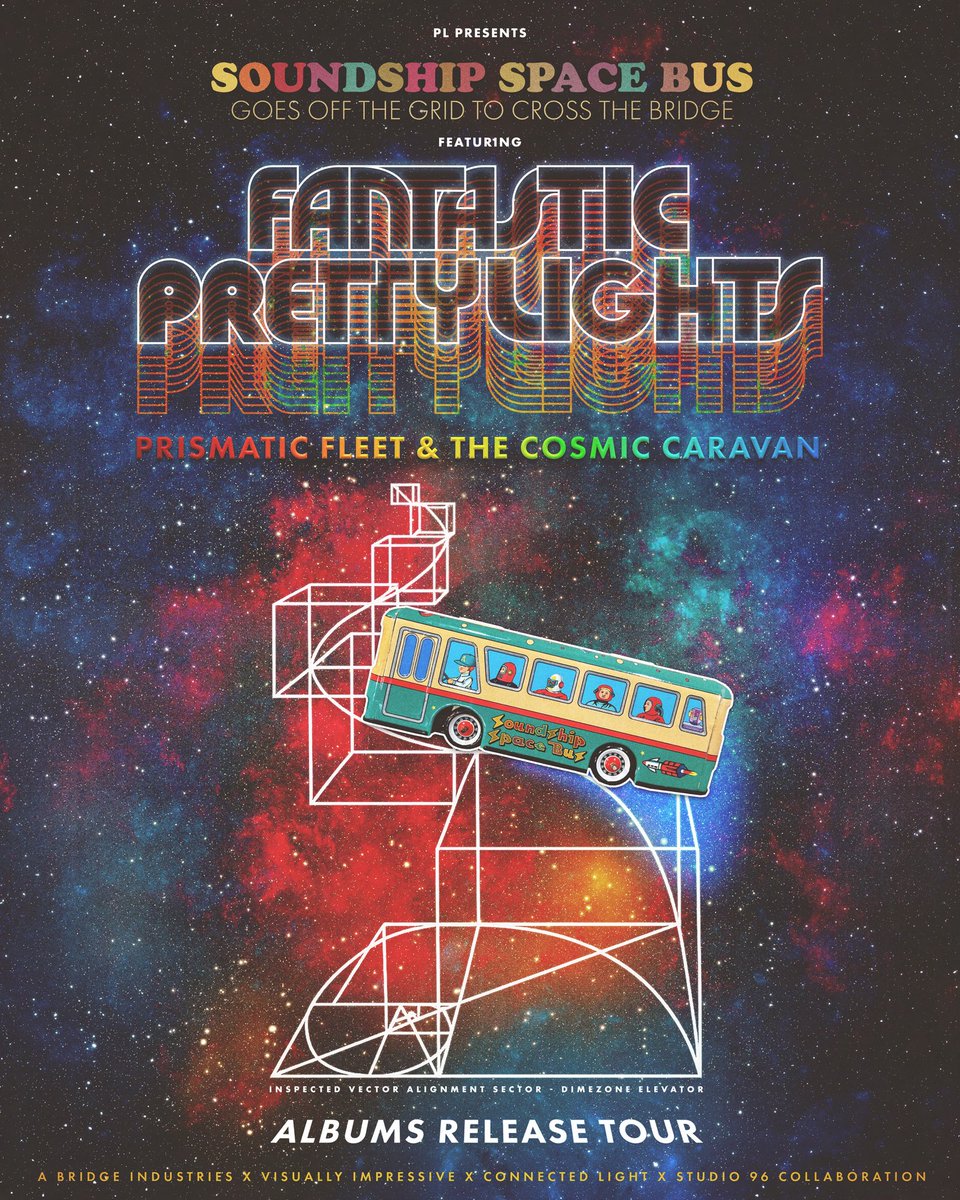 PrettyLights's tweet photo. Big news ya’ll 

The PL posse has tuned in, inspected alignment, &amp; wiggled its way into a fantastic metamorphosis
&amp; now we can crack the code on dropping the first pretty lights album in over a decade https://t.co/SrzrWqkmhq