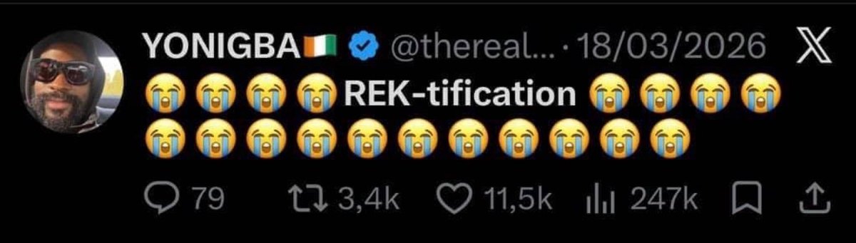RolandDanho21's tweet photo. 🤣🤣🤣🤣😭🇨🇮🇨🇮🇨🇮🇨🇮 https://t.co/grnrNSOTwW