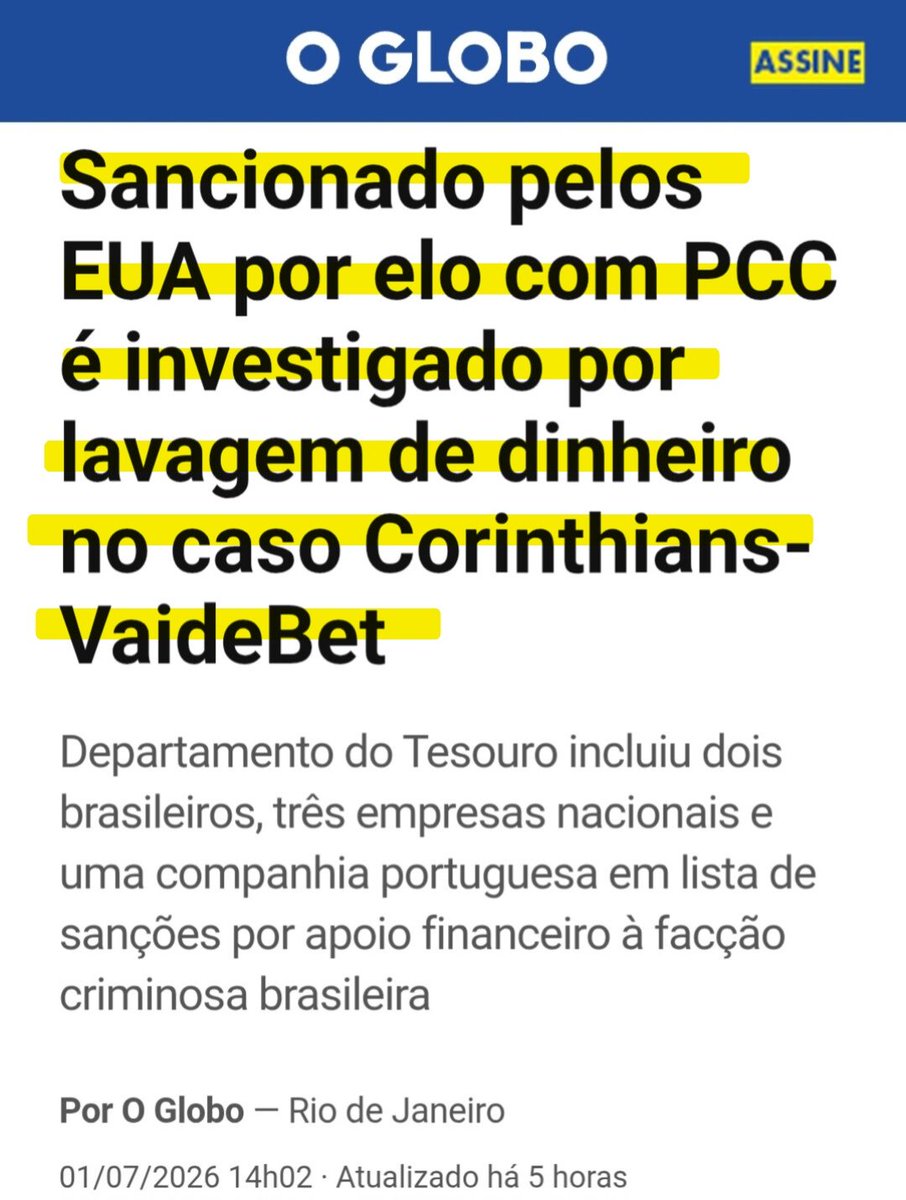 paulodetarsog's tweet photo. O Corinthians está envolvido com o PCC?

Estou "surpreso". https://t.co/AkRiYNedZR