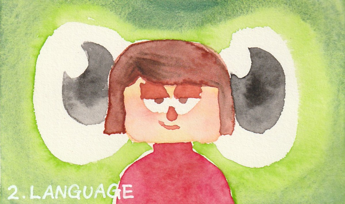 tikkysp2's tweet photo. 7/1　2.LANGUAGE
私のDuolingoの英語スコアは25です。まだまだひよっこ

#WorldWatercolorMonth2026
#WWMホルベインチャレンジ https://t.co/FQ7MuYntZf