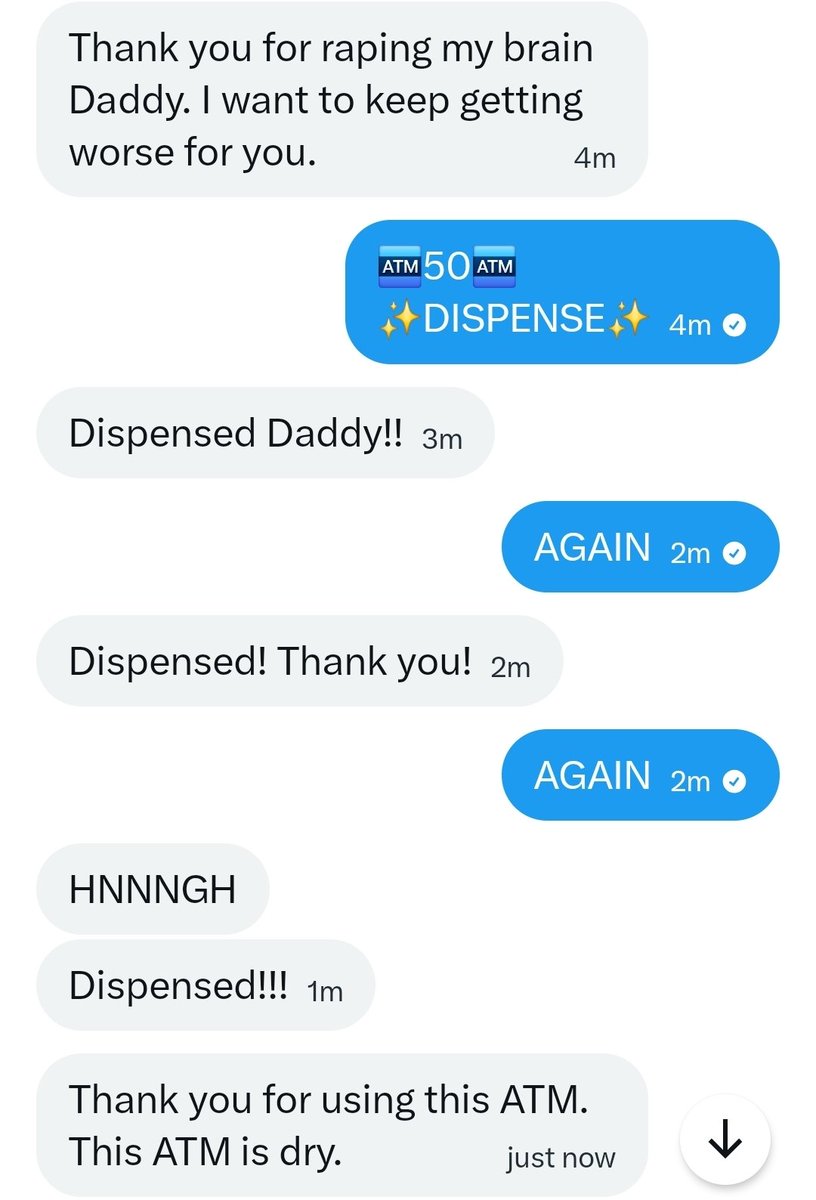 FindomGoons's tweet photo. Cute little $340 drain in 8 minutes 🥰
I make about $650 a day at my actual job.
I don't need this.
I just want more.
Add to my wealth using your future child's college fund 🏧
Gimme the 10 bucks to make it to a 1k day 🫦 https://t.co/jWe9l4FhQ9