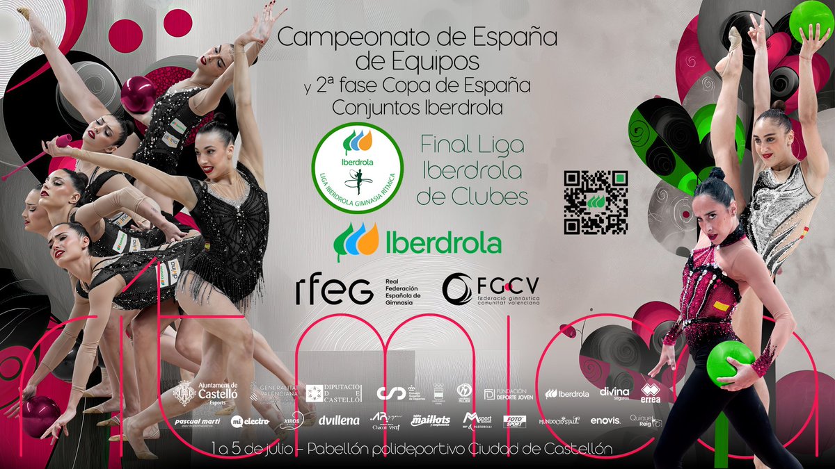 CorviludRG's tweet photo. CUESTIONES #GRCastellon26
📹Se estrena @COE_es TV como canal de emisión impecable, sin coste,🔝 producción/realización
📹Firme candidato a retransmitir Europeo Gimnasia Rítmica Pamplona #Ech #pamplona2027
🇪🇸Impresionantes rutinas desde todos los clubes de España
ENHORABUENA https://t.co/VhynlqWcVy
