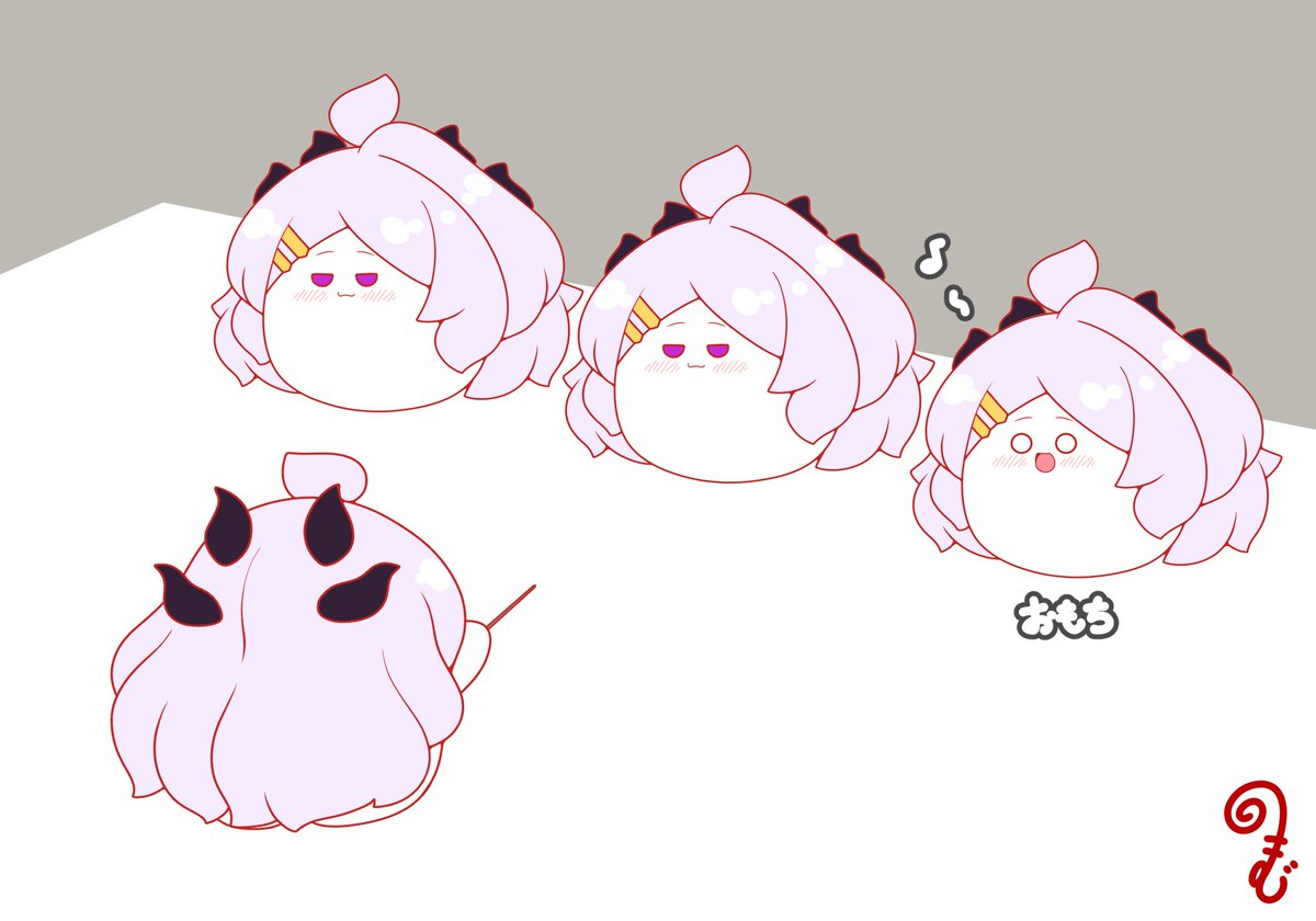 kurukurumagical's tweet photo. 再掲リズム天国おもちヒナちゃん
リズムに合わせてモチモチ(ﾉ)`∨´(ヾ)
リズム天国新作発売おめでとう
 #ブルアカ https://t.co/pRFNLvbWzy