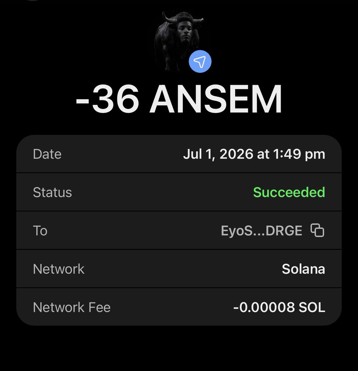 nexocooker's tweet photo. Time to airdrop more $ANSEM 

Just comment your solana address 

Also follow me with notifications on https://t.co/UU58zj5uq4