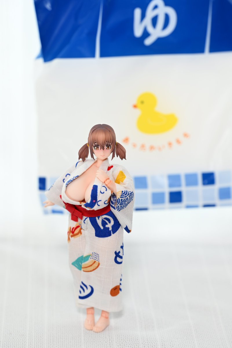 kozleon's tweet photo. #お昼休みに一枚だけ模型写真を貼ろう

浴衣（特注サイズ） みたらしだんごさん（@newtype_dango）

#ながちち永井さん https://t.co/jJzX8ptJce