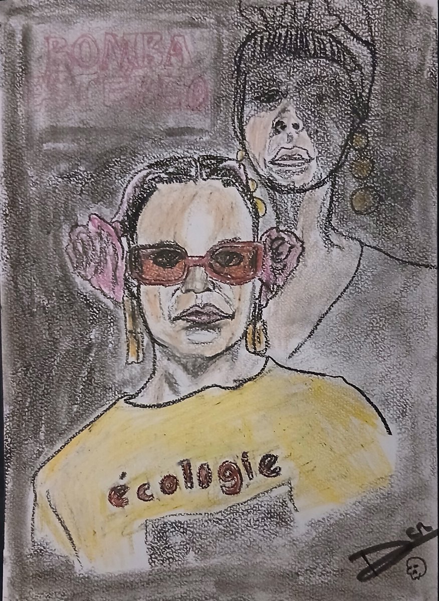 davidcr142's tweet photo. @lisaumet1 saludos li, siempre me llamo mucho la atención vuestra música y os hecho estos dibujos, que espero poder entregaros en persona en el festival rio babel el domingo. ojalá me pudierais ayudar a ello https://t.co/FKyyaz8f3H