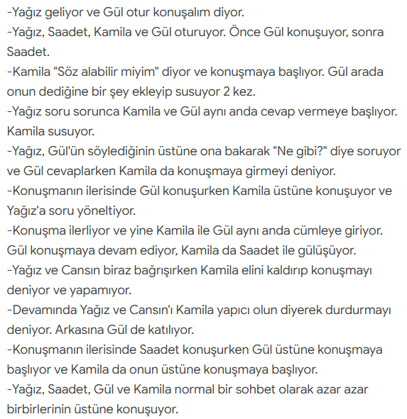 EvenL0NGER's tweet photo. Sevin sevmeyin, başka hatası var ama bu değil. Bölümün başından beri şu aşağıda yazdığım iki konuşma yaşanıyor. Ve bunların üstüne Kamila, Gül'ün onu susturduğunu söylüyor. Gül tepki gösterince de "Hep üstüme konuşuluyor" diye genellemeye başlıyor.+ #kısmetseolur https://t.co/af8Gb0i8Pr