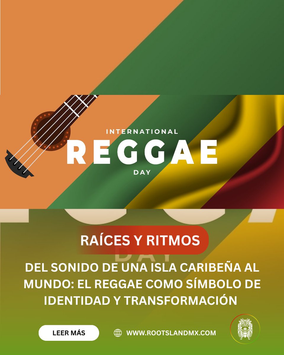 rootslandmx's tweet photo. Más allá de Bob Marley, el reggae ha construido una historia llena de artistas, cultura y canciones que dejaron huella en distintas épocas. Hoy su legado sigue más vivo que nunca.
Conoce más en el enlace de nuestro perfil: https://t.co/RQnRXsmVqX
#DiaInternacionalDelReggae #Reggae #BobMarley #Jamaica