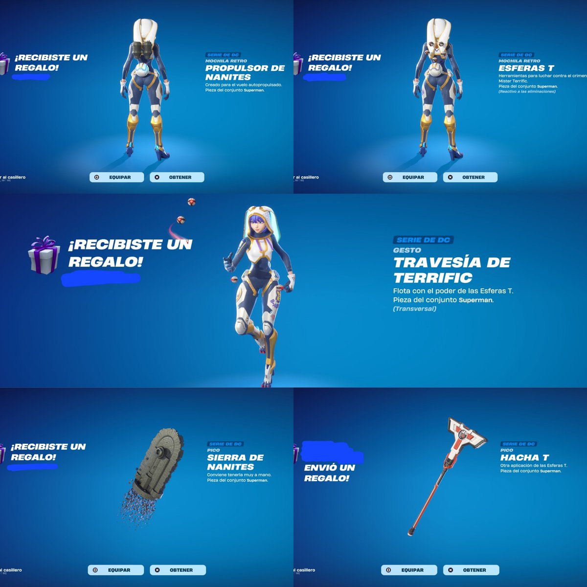 AlecsRefresh's tweet photo. hola, me compré todo lo de Mr Terrific y la Ingeniera con código Nanuchis, solo me queda comprarme algunos emotes 🤧 https://t.co/vwdnfU2DWK