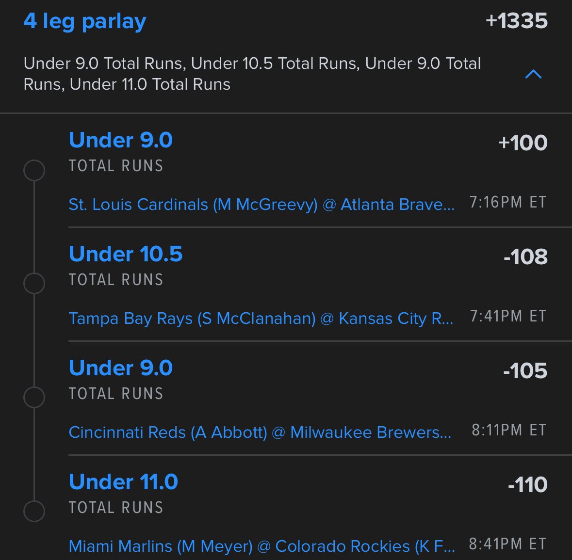 BetMigo's tweet photo. #GamblingX #GamblingTwitter #Fanduel #MLB https://t.co/CDkJQFlvh0
