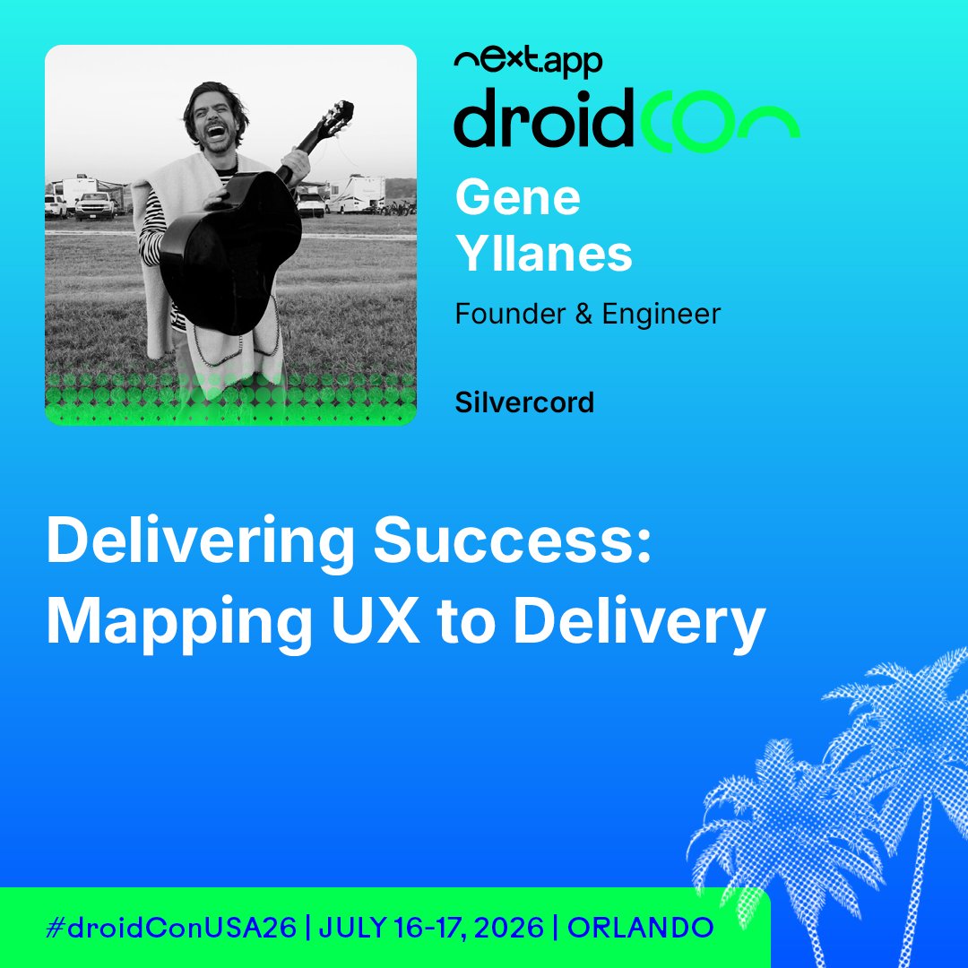 droidcon USA tweet media