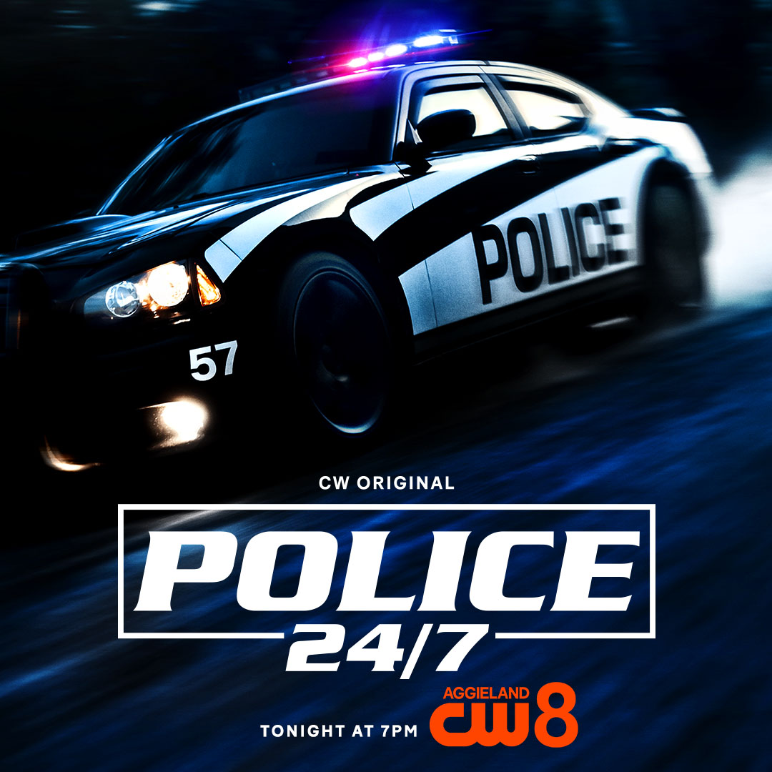 CW8Aggieland's tweet photo. From police dogs to hogs, possums and other four-legged furies, sometimes the most perilous cases involve animals.  Watch Police 24/7 tonight at 7pm on CW8 Aggieland. https://t.co/6uvCCyQKwE