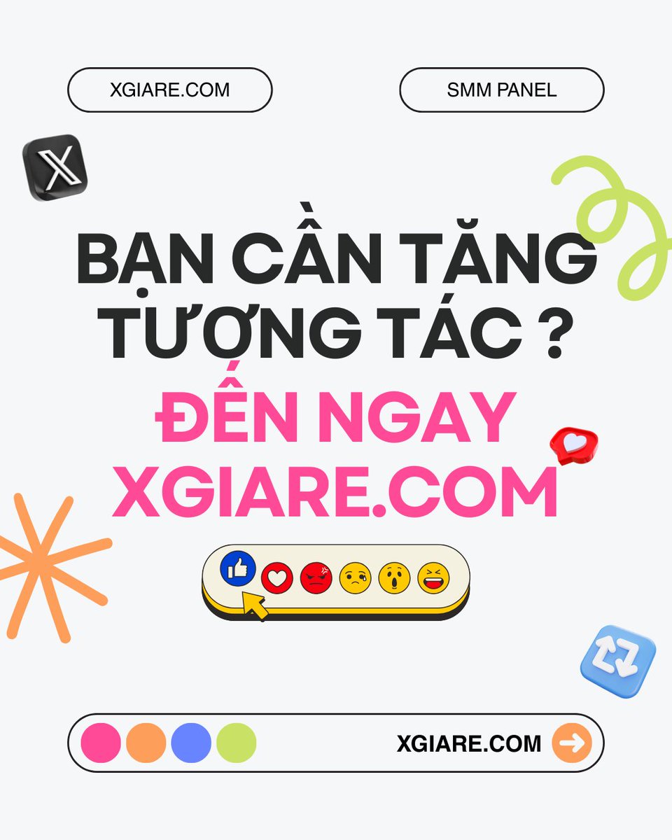 xgiarecom's tweet photo. 🔥 Muốn đẩy hashtag dự án lên Top thịnh hành X? Buff combo Like + Retweet số lượng lớn tại https://t.co/rWJP6kZoah ngay hôm nay! 📈

#XGiaRe #TelegramBooster #AffiliateMarketing #SocialProof https://t.co/MM2PzbnSRv