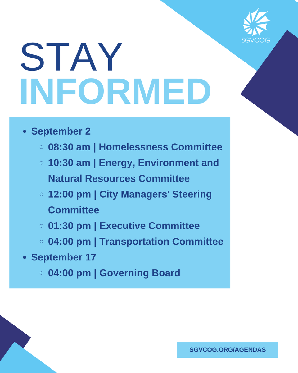 SGV Council of Governments tweet media