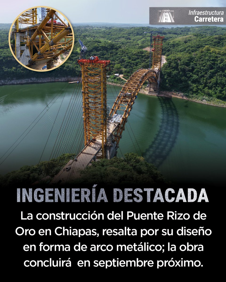 La construcción del Puente Rizo de Oro registra el 91% de avance y ...