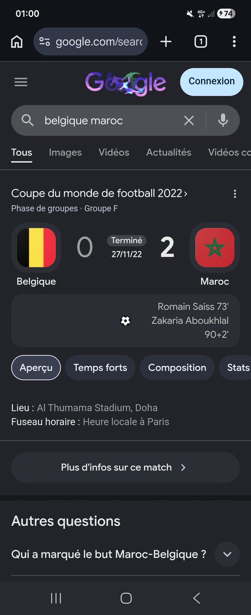 Ray4n_'s tweet photo. @ActuFoot_ @BelRedDevils C'est pas donné a tout le monde de battre la Belgique 🤣🤣🤣 https://t.co/HIKBLlsNiO