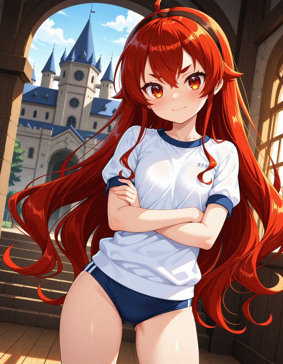 Caster_AIArt's tweet photo. おはエリス
土曜からアニメの続きが始まるよ！
エリスは…たぶん出て…くる？ https://t.co/ADm8MLL8lk
