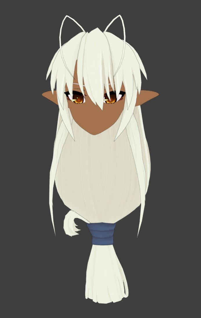 EmberNyaaa's tweet photo. An old model I was working on from the WIP scrapyard. I read FMD Muramasa last year and loooved her, so I started a 3D model of her! Never got finished, but I think the hair and eyes turned out pretty good!!
ദ്ദി/ᐠ｡‸｡ᐟ\ https://t.co/yN5fSLkN4c