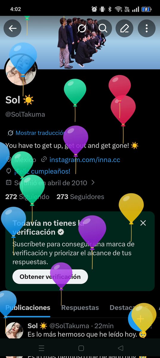 SolTakuma's tweet photo. Amamos los globitos. 🥰🥰 https://t.co/KzHr8U3pbW