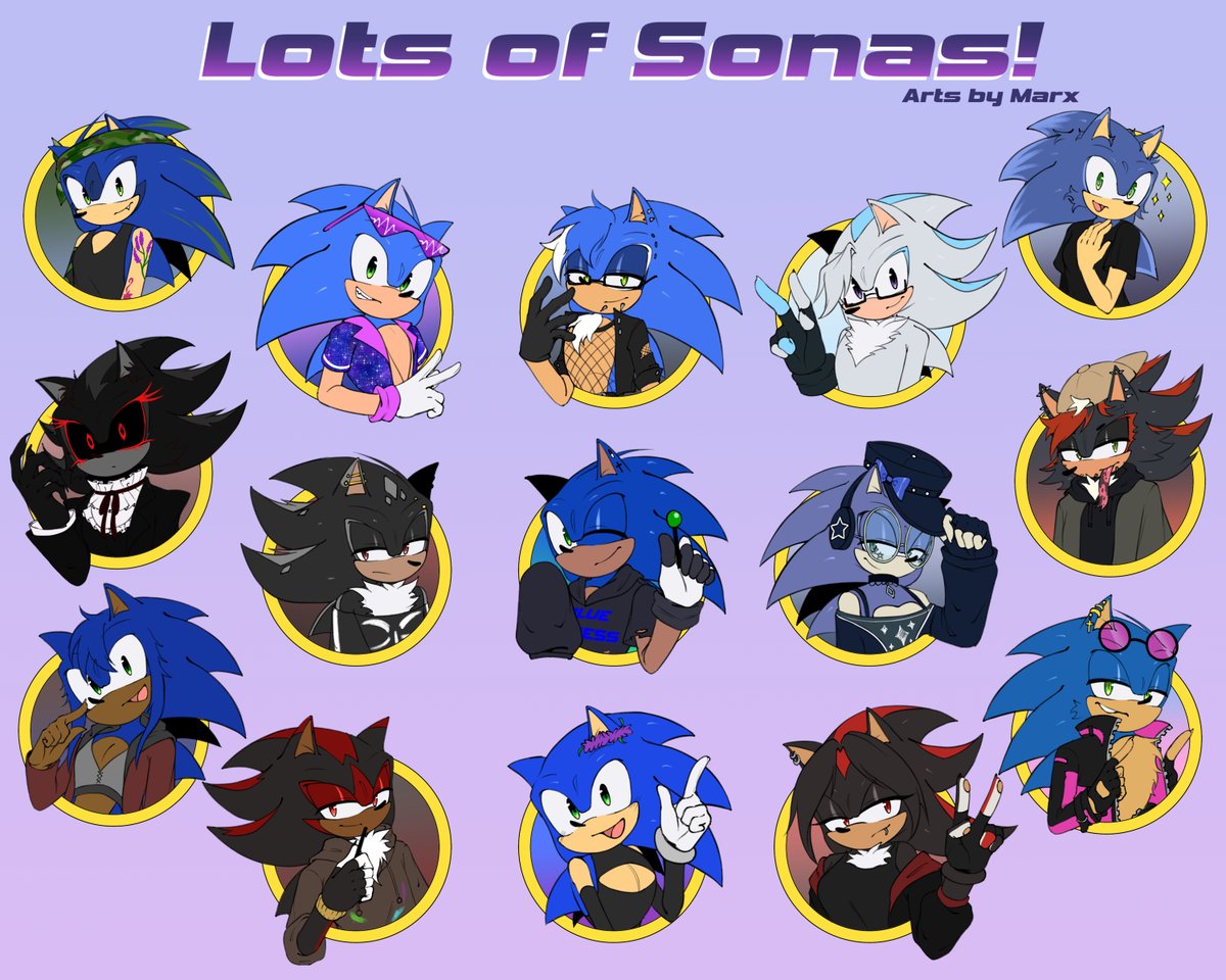 MarxTheHedgehog's tweet photo. Idk if I can tag everyone but I made a big kinsona page!!
There will be a second page too coming soon!!
Maybe even 3 pages? 👀 https://t.co/L9dm9rZrXU