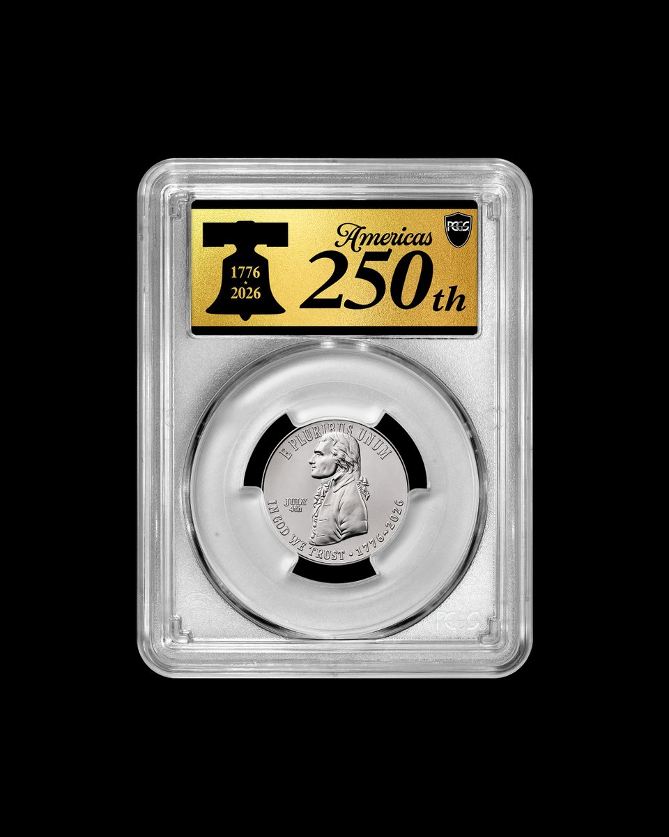 PCGScoin's tweet photo. Head to your banks and check your change. Be the first to ship a 2026 Quarter with a July 4th privy mark for grading submission to win $5,000 and receive a First Discovery pedigree.  

🔗 Head to https://t.co/V3o3ZMOKl5 for full details. https://t.co/yexrPOzEa0