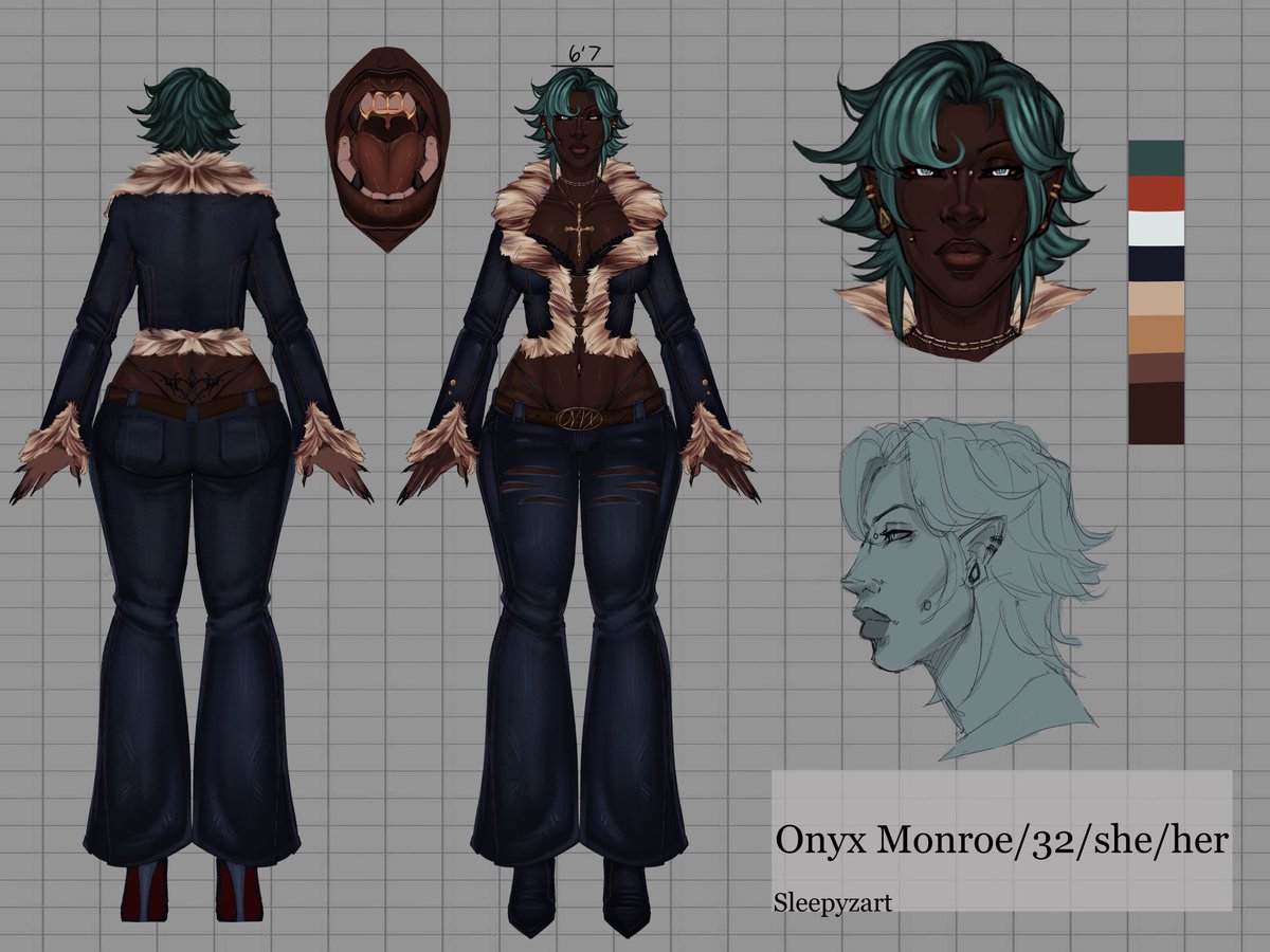 Sleepyzart's tweet photo. Dude, I’m running so late for artfight but here is  an Onyx update for twitter 😭🫶🏾❤️ https://t.co/1FmJSyY4rQ