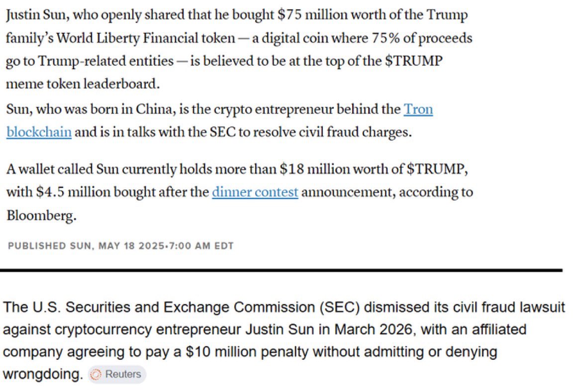 charllilello's tweet photo. Corruption 101... https://t.co/I1CG7fG3Cj