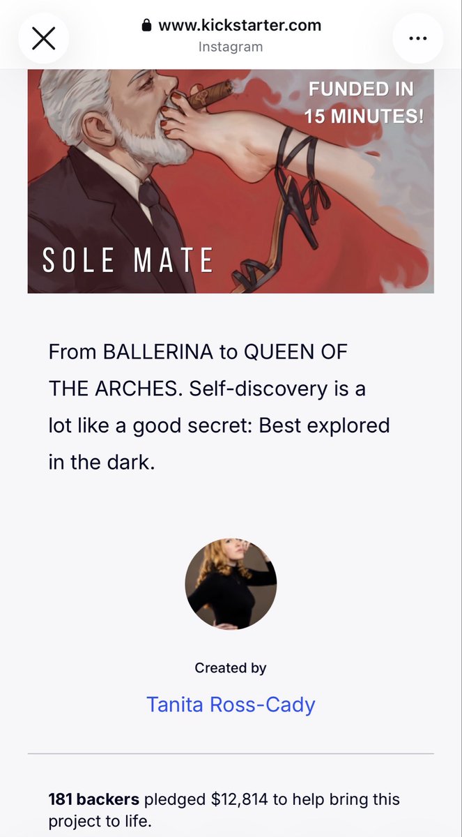 tanitarosscady's tweet photo. We did it everyone! That’s a wrap in the SOLE🦶MATE campaign. #SOLEMATE #comicbooks #comiccon #feet #Kickstarter https://t.co/aX0ZbPpXXw