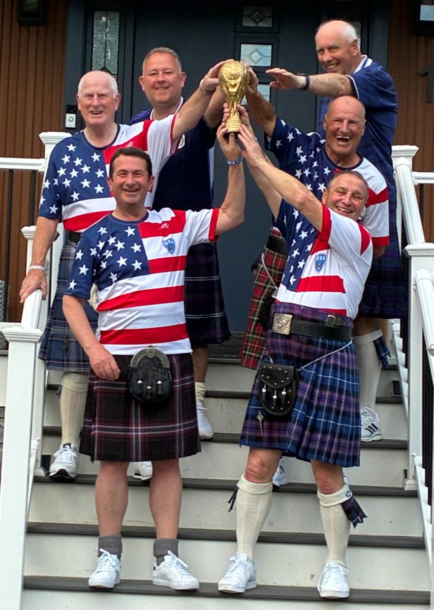 bev_hendry's tweet photo. Let’s go @USMNT . The #TartanArmy is rooting for you. 💙🏴󠁧󠁢󠁳󠁣󠁴󠁿🇺🇸 #WorldCup https://t.co/XPWE67Ifxj