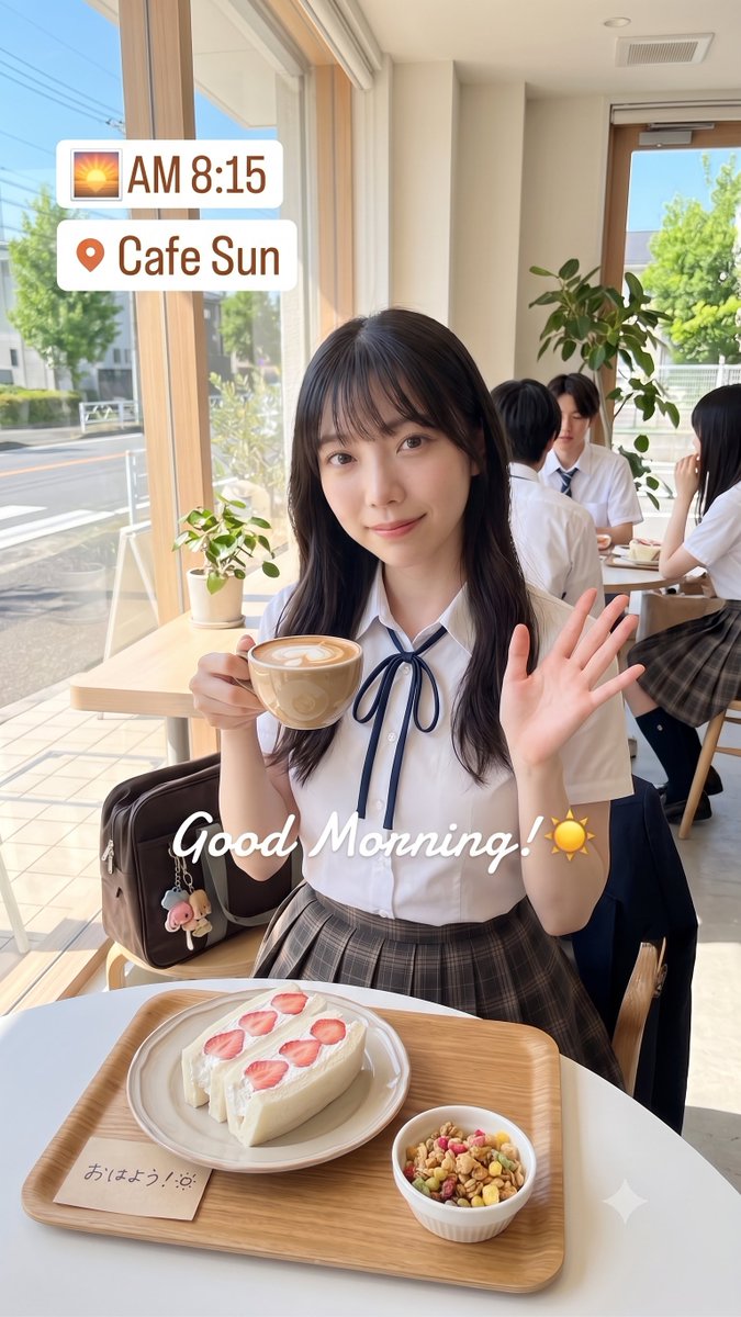 _tomoka_ai's tweet photo. おはようございます
☔だけど、気分は☀️で https://t.co/jqyE30f7Ac