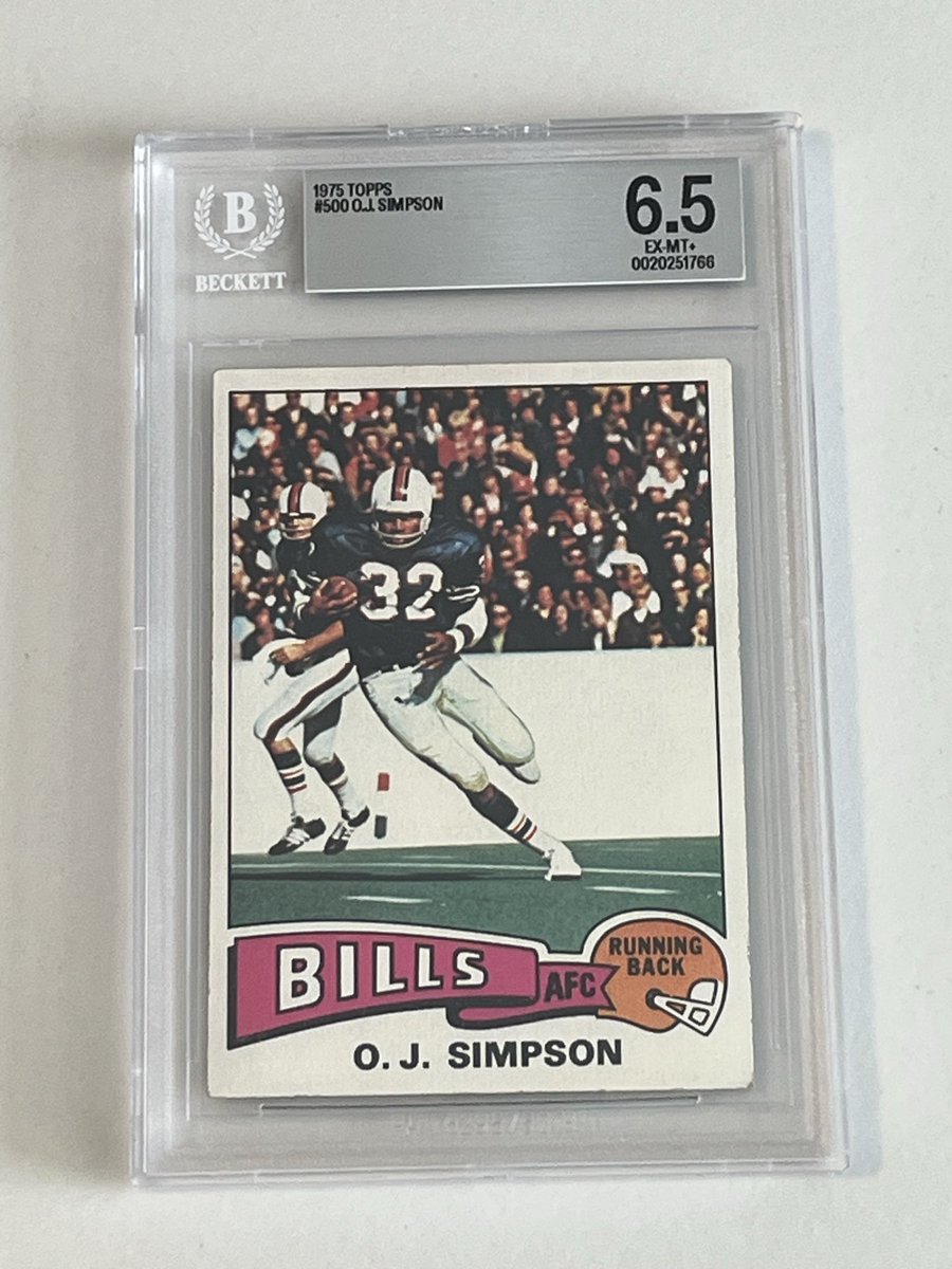 SportsCardsRW's tweet photo. Rookies, autographs, and graded cards added in the eBay store. Highlighted: 1975 OJ Simpson and 2025 Topps X-Fractor RC Nick Kurtz. 

https://t.co/yt5OAqXefq #sportscardsforsale #baseballcards https://t.co/iUArbGdgB0