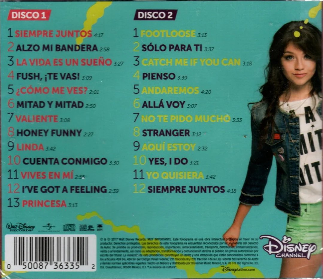 abtkarol's tweet photo. amigas acuérdense que en cada temporada de soy luna suelen haber dos discos!! todavía hay esperanza https://t.co/C5UYtErcMn