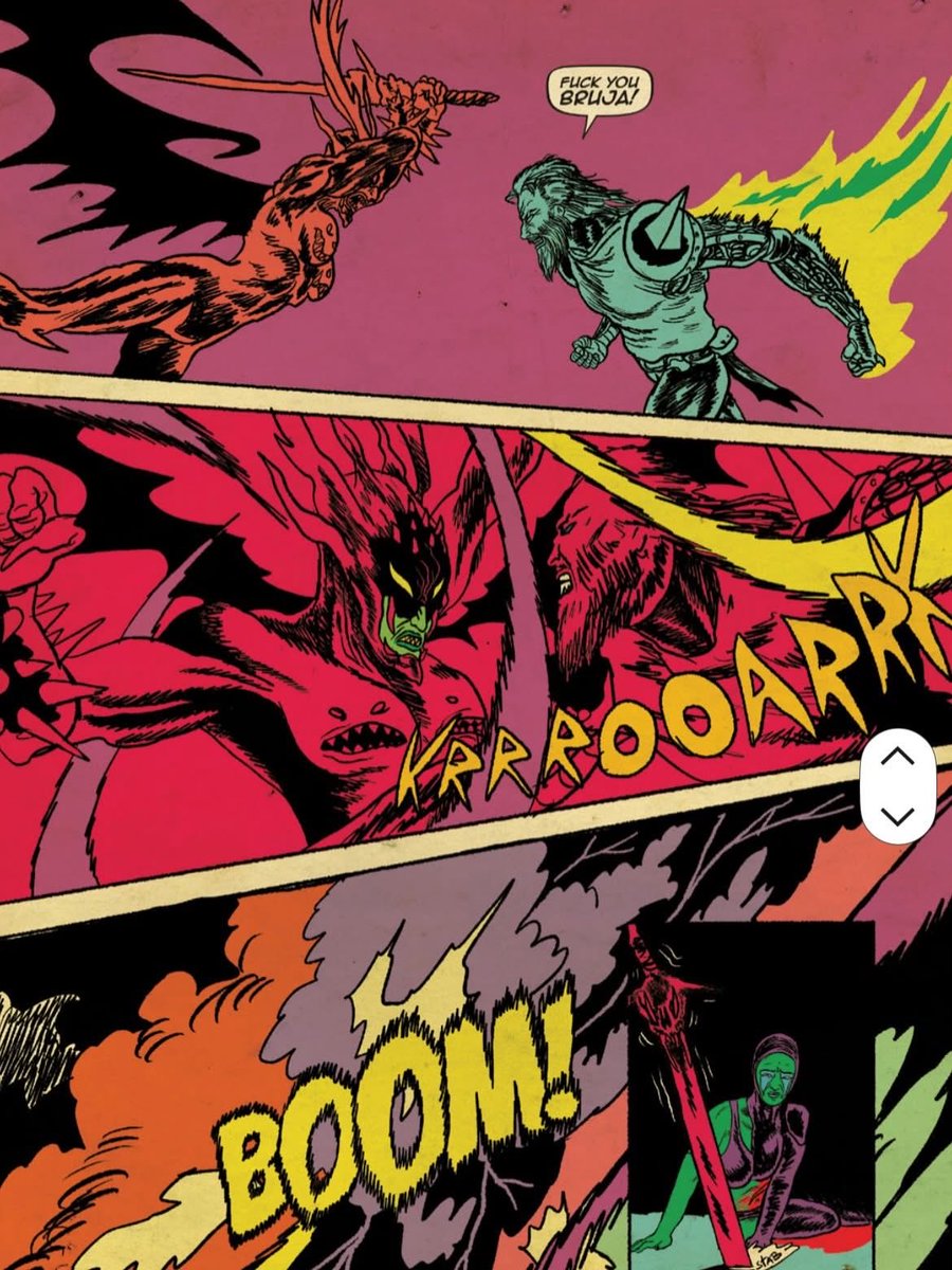 blackmaskstudio's tweet photo. TODAY! The Space Riders take their final ride in Vortex Of Darkness #4, the spectacular culmination of Alexis Ziritt and Carlos Giffoni’s mad masterpiece! Available in the dopest of comic shops. https://t.co/vmev4lRX1p