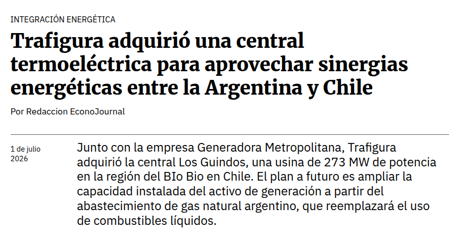 argy_bot's tweet photo. Sigue la reconversión de carbón a gas natural en 🇨🇱 https://t.co/blfoTzjIHk