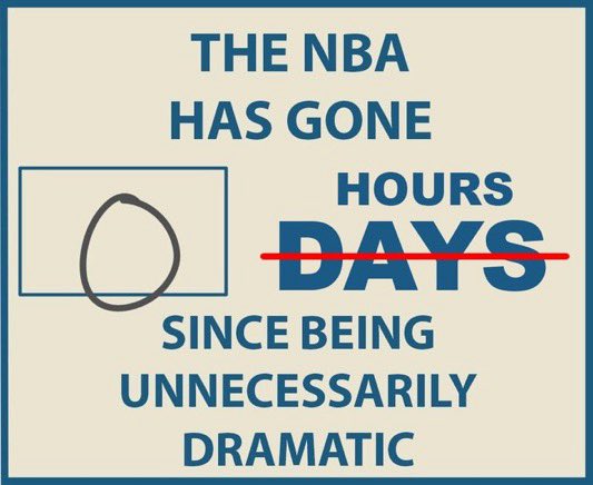 grrr22's tweet photo. The NBA is drunk.

RFA Walker Kessler for TWO picks and two pick swaps.

26 year old Jaylen Brown for 36 year old Paul George.

Somebody trading FOR Ja Morant?!

Giannis to Miami.

LeBron possibly going back to CLE or Miami or off to GSW.

The new lottery is causing havoc. https://t.co/rpAiF53ZBI