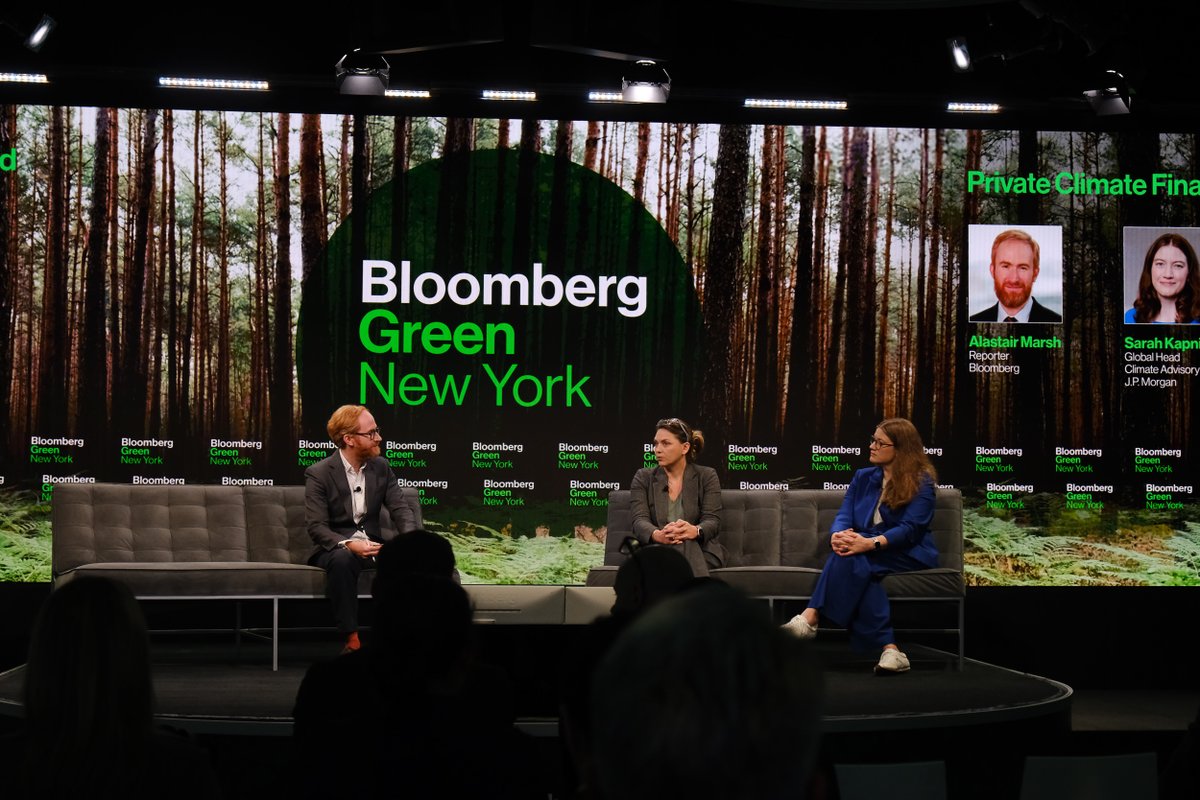 BloombergLive's tweet photo. From clean energy to carbon management, climate technologies are advancing exponentially. 

Join #BloombergGreen during #ClimateWeekNYC as leaders examine what's driving adoption and what's still standing in the way.

Learn more here:
https://t.co/3e1wTTfKjp https://t.co/mkmyPU6dCe