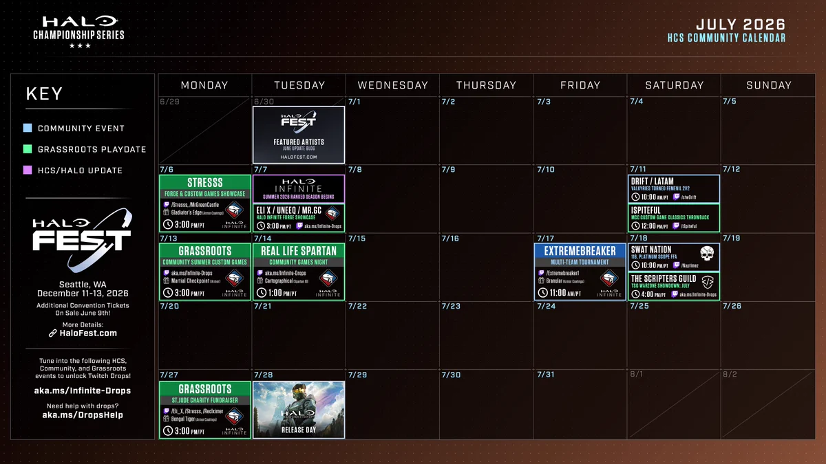 July 2026 - HCS Community Calendar