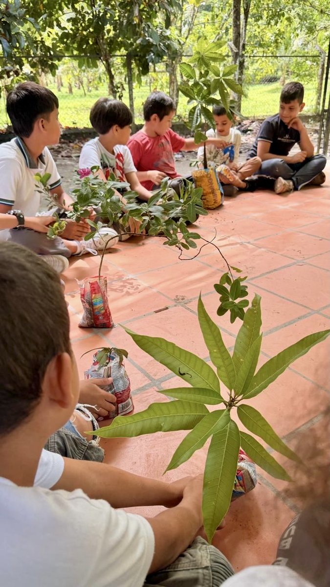 PDACaldas's tweet photo. El Club Defensores del Agua de la Institución Educativa Buenavista, sede San Fernando, en La #Dorada continúa promoviendo la conciencia ambiental a través de la siembra de árboles y acciones que fortalecen el
cuidado de nuestro entorno.
 #AguaParaLaVida @GoberCaldas https://t.co/gKNZKU6zjs