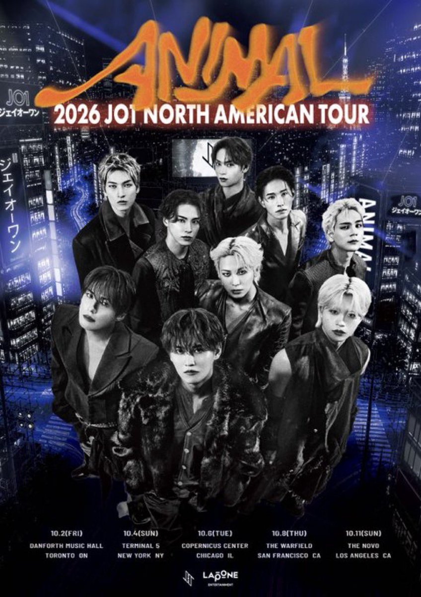rockkinlife JO1です♡ 北米ツアーに全米デビュー 楽しみにしています😍