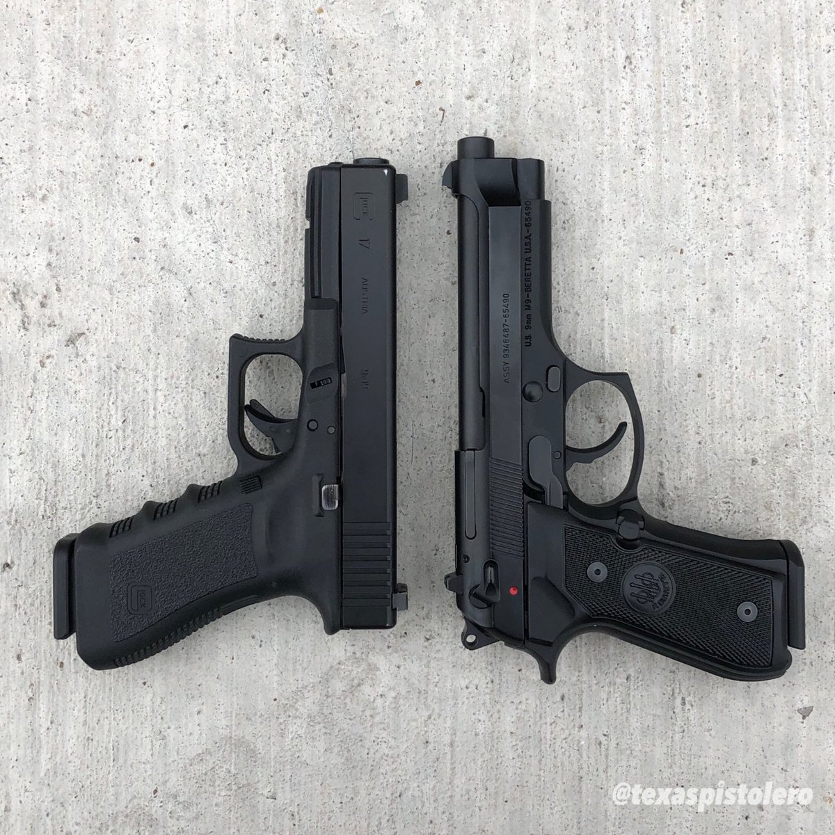 FirearmFury's tweet photo. Glock or Beretta? https://t.co/6qVW9AGv38