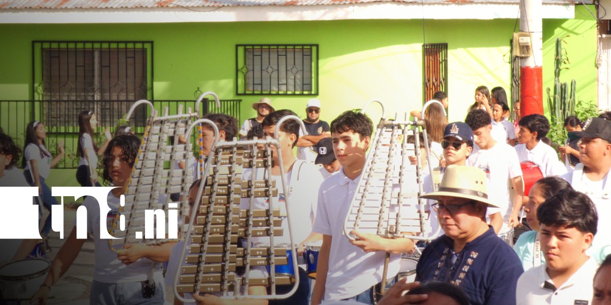 canaltn8's tweet photo. #AHORA| Desde Ocotal familias y comunidad educativa se unen para celebrar la bienvenida del mes de julio , con un desfile de bandas rítmicas y festival cultural.
#Ocotal https://t.co/T4EtXazCRG