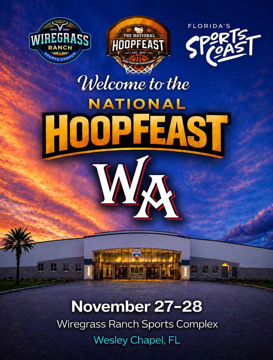 hoop_feast's tweet photo. The National HoopFeast Thanksgiving Tournament would like to welcome Westminster Academy of Fort Lauderdale, FL, to the play field. 🦃 🔥
-
#LetsFeast https://t.co/c0rR8rnRfq