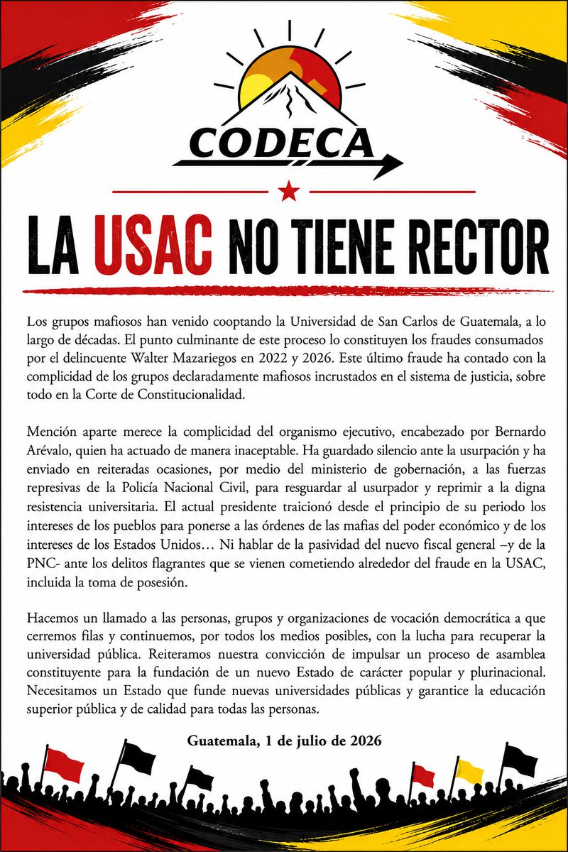 CodecaCapitalGt's tweet photo. https://t.co/BMzmArA88k