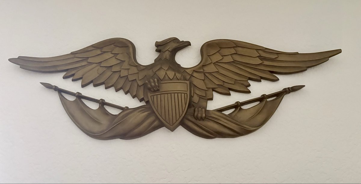 WalkWurst's tweet photo. @JoeLange This is mine. It was my Grandfather’s.  He was a WWII veteran and received the silver star. I miss him. https://t.co/aUFoy4Q9X3