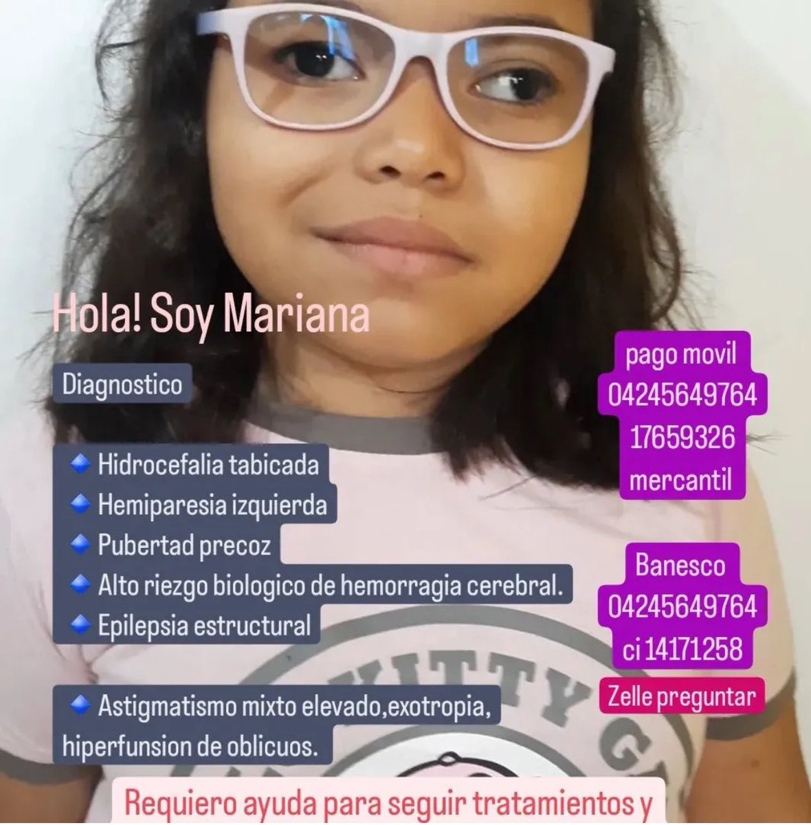 mariani87784922's tweet photo. Bendecida noche esto es lo q m queda de anticonvulsivo por favor es d por vida s m termina cada 3 días no contamos con la capacidades económicas para costear todo mi plan médico también requiero decapeptyl $450 cada aporte suma 
 Gracias https://t.co/TT0TD1uKpD 👈🏼DONA https://t.co/Ly7CZfqdpN